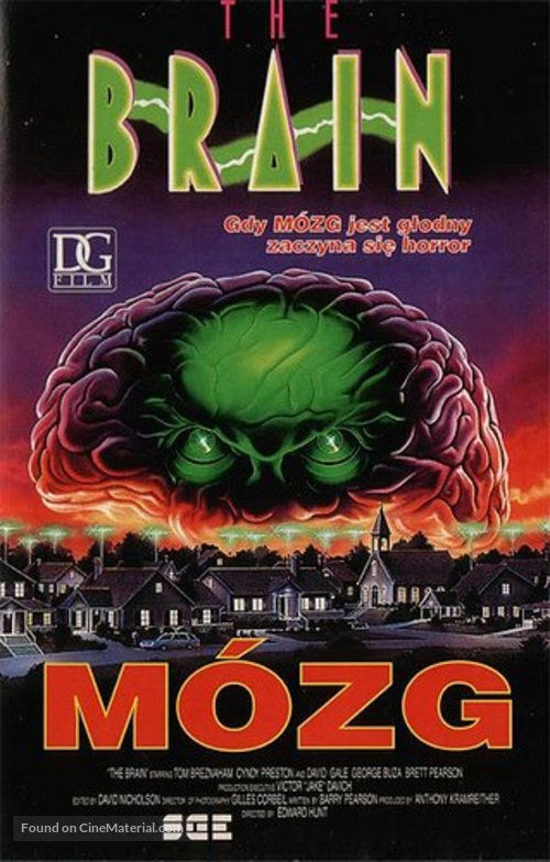The Brain - Polish DVD movie cover