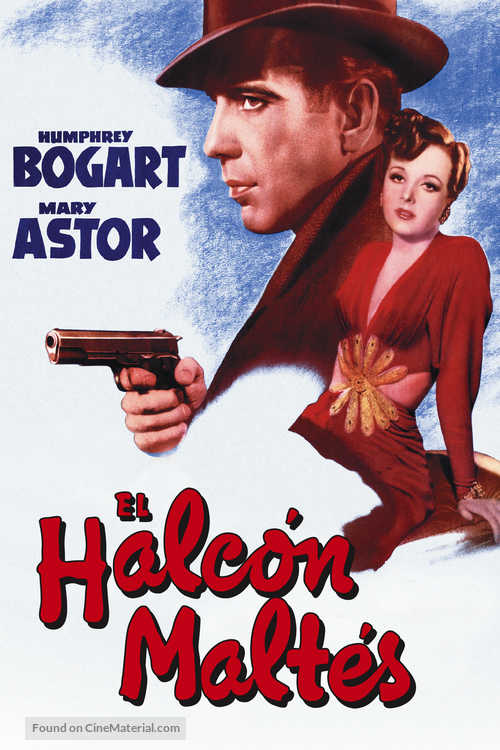The Maltese Falcon - Mexican DVD movie cover