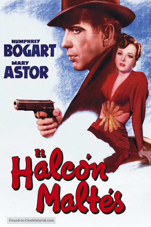 The Maltese Falcon - Mexican DVD movie cover