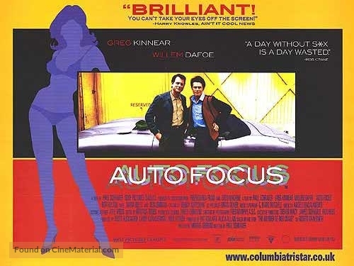 Auto Focus - British Movie Poster