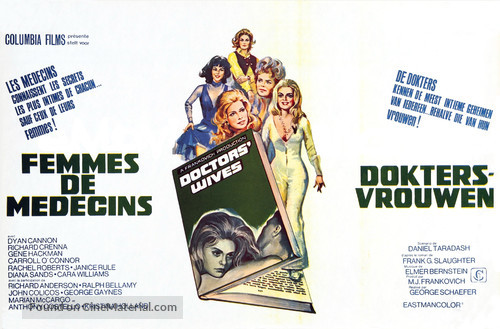 Doctors&#039; Wives - Belgian Movie Poster