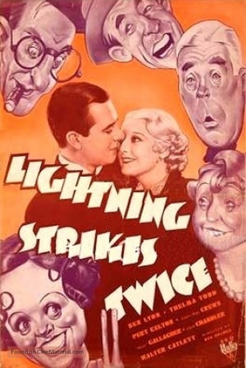 Lightning Strikes Twice - Movie Poster