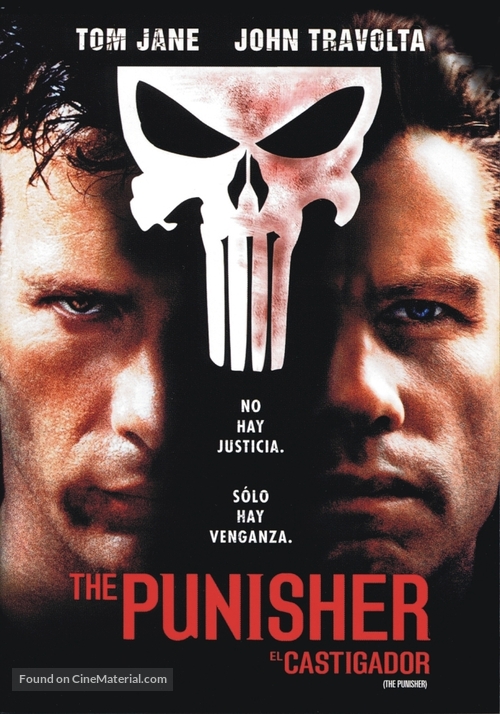 The Punisher - Argentinian DVD movie cover