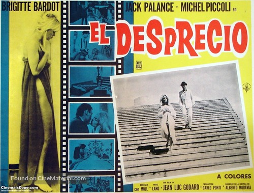 Le m&eacute;pris - Spanish poster
