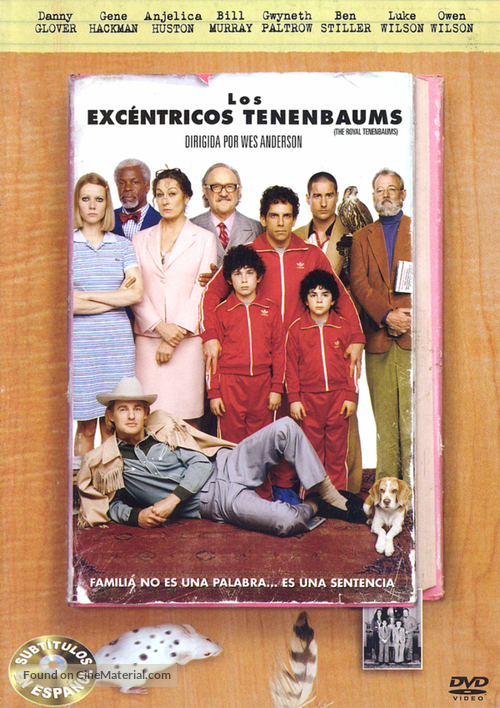 The Royal Tenenbaums - Argentinian DVD movie cover