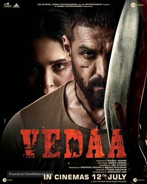 Vedaa - Indian Movie Poster