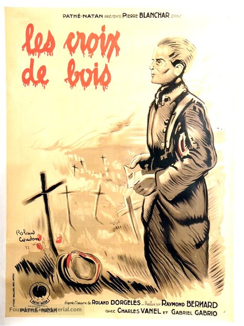Les croix de bois - French Movie Poster