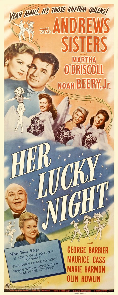 Her Lucky Night - Movie Poster