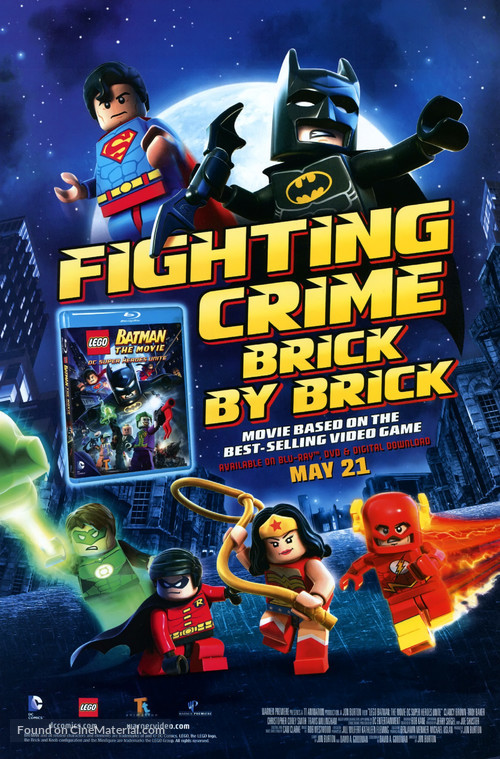 LEGO Batman: The Movie - DC Superheroes Unite - Video release movie poster