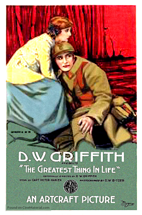 The Greatest Thing in Life - Movie Poster