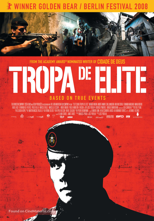 Tropa de Elite - Dutch Movie Poster
