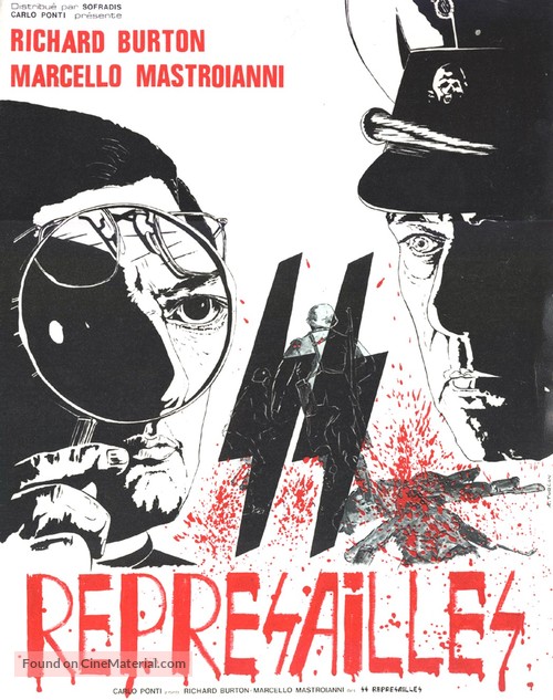 Rappresaglia - French Movie Poster