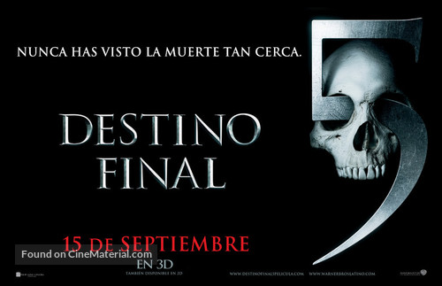 Final Destination 5 - Chilean Movie Poster