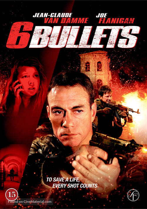 6 Bullets - Danish DVD movie cover