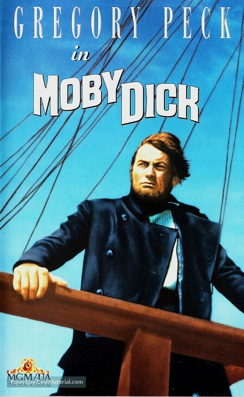 Moby Dick - German VHS movie cover