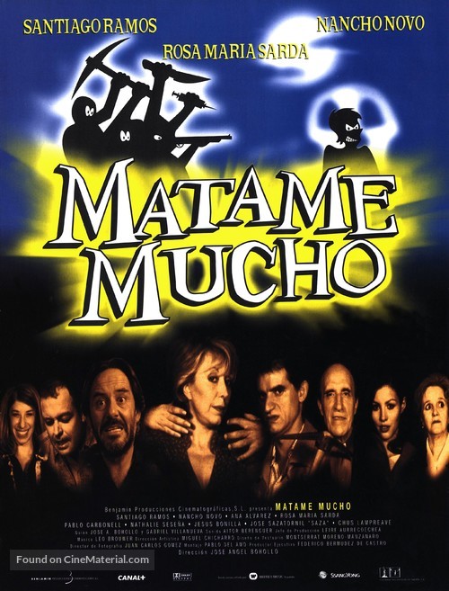 M&aacute;tame mucho - Spanish poster