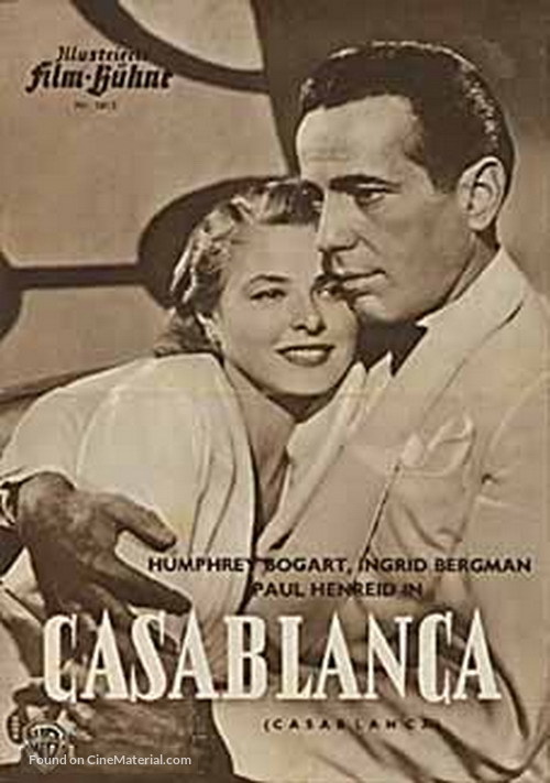 Casablanca - German poster