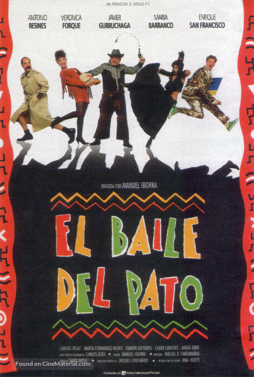 El baile del pato - Spanish Movie Poster