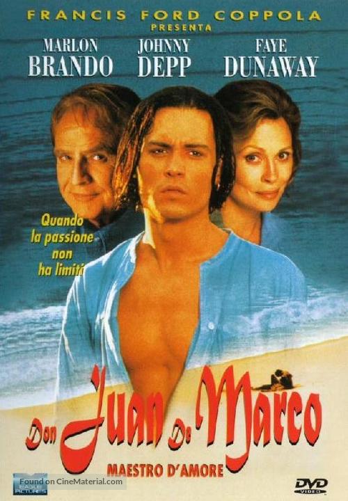 Don Juan DeMarco - Italian DVD movie cover