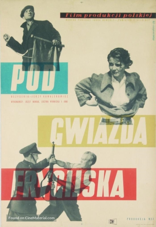 Pod gwiazda frygijska - Polish Movie Poster