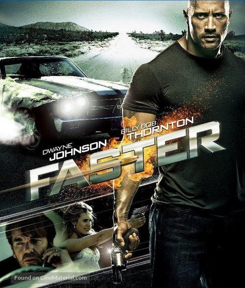 Faster - Japanese Blu-Ray movie cover