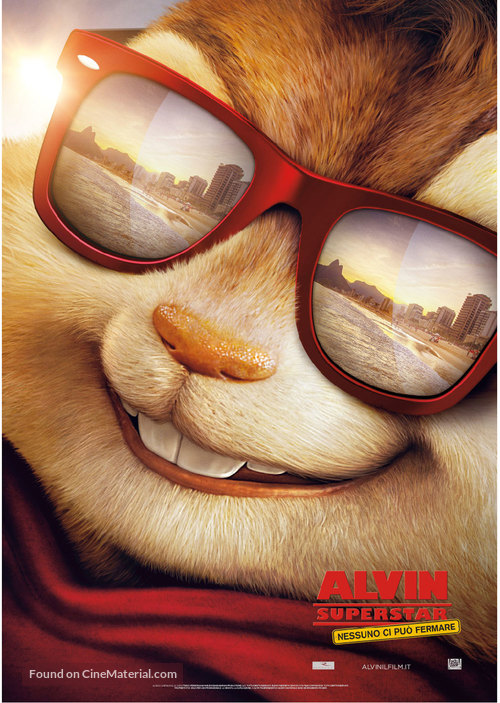 Alvin and the Chipmunks: The Road Chip - Italian Movie Poster