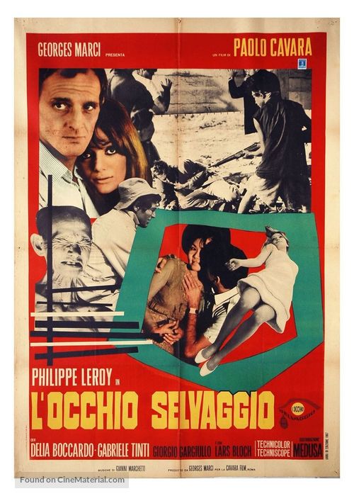L&#039;occhio selvaggio - Italian Movie Poster