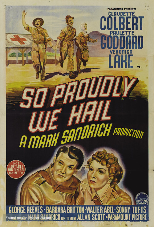So Proudly We Hail! - Australian Movie Poster
