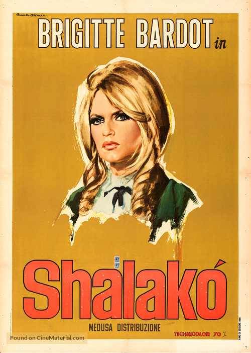 Shalako - Italian Movie Poster