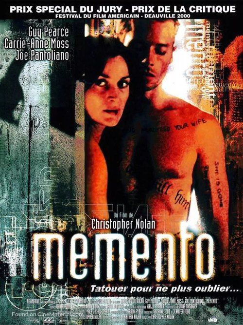 Memento - French Movie Poster