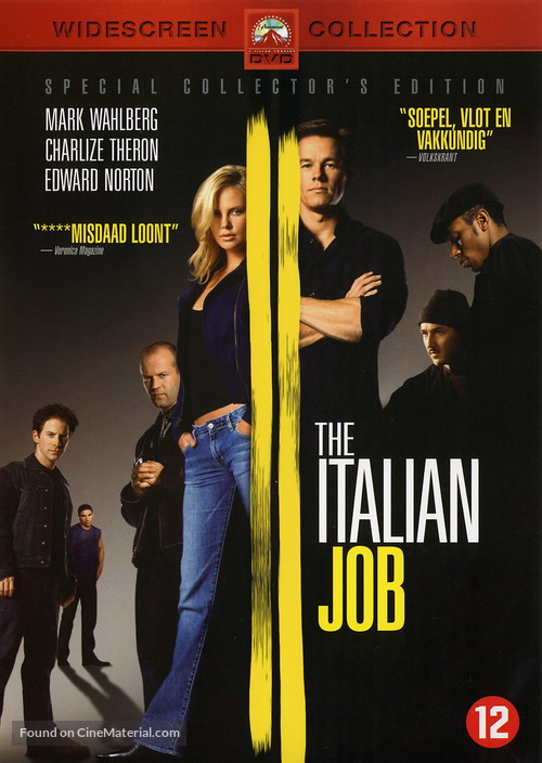 The Italian Job - Dutch Movie Cover