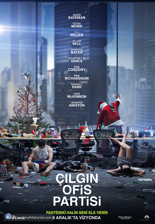 Office Christmas Party - Turkish Movie Poster