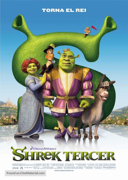 Shrek the Third - Andorran Movie Poster
