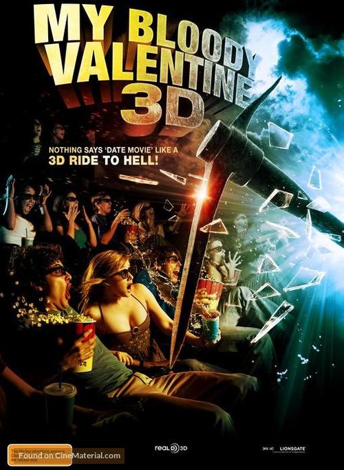 My Bloody Valentine - Australian Movie Poster