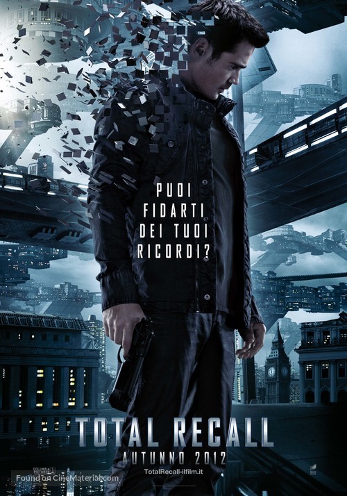 Total Recall - Italian Movie Poster