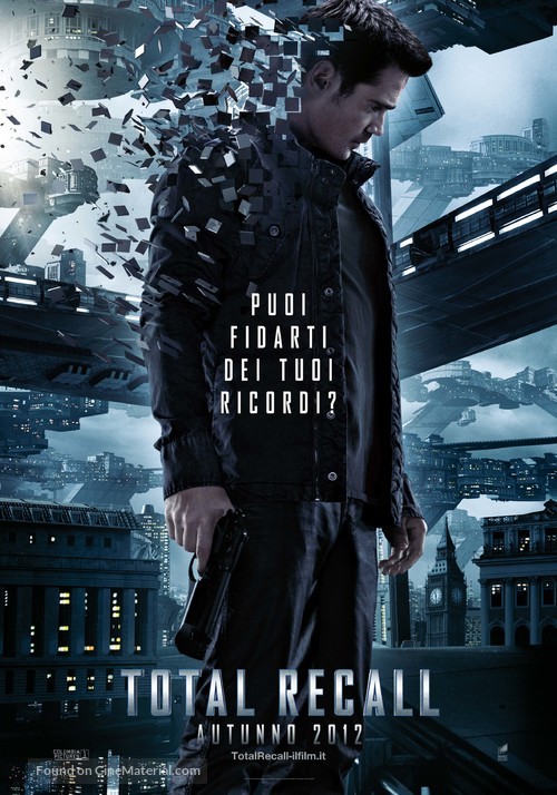 Total Recall - Italian Movie Poster