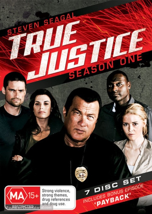 &quot;True Justice&quot; - Australian DVD movie cover
