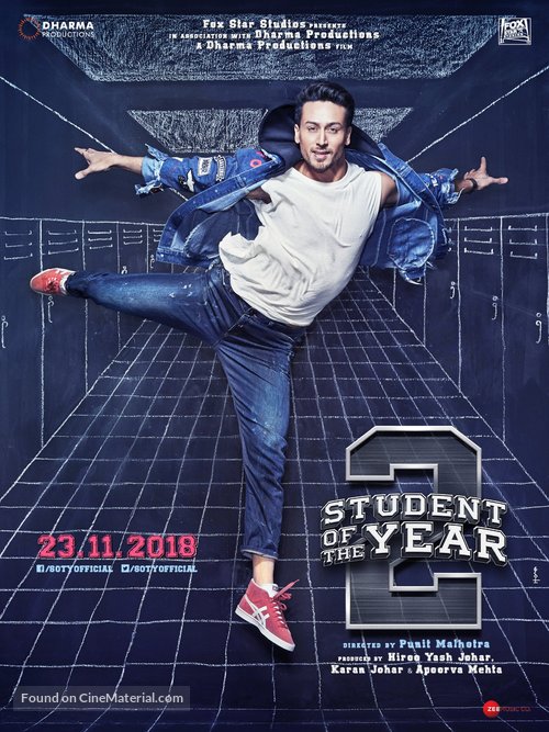 Student of the Year 2 - Indian Movie Poster