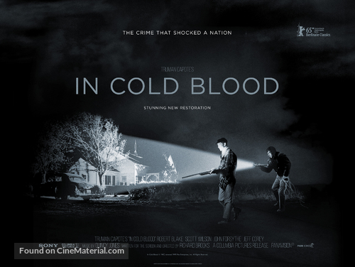 In Cold Blood - British Movie Poster
