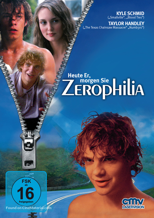 Zerophilia - German DVD movie cover