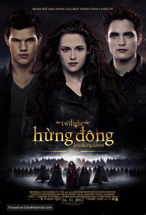 The Twilight Saga: Breaking Dawn - Part 2 - Vietnamese Movie Poster