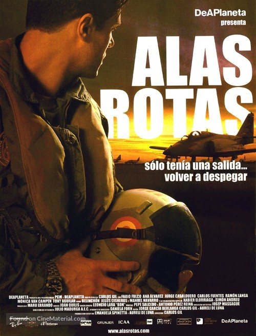Alas rotas - Spanish Movie Poster