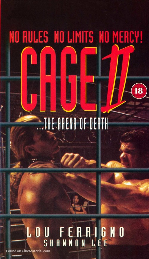 Cage II - British Movie Cover