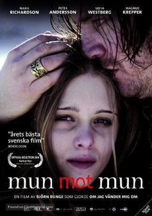 Mun mot mun - Swedish Movie Poster