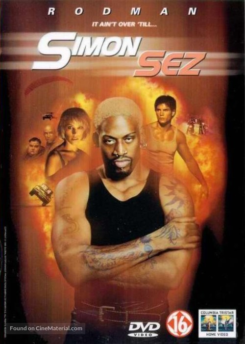 Simon Sez - Dutch DVD movie cover