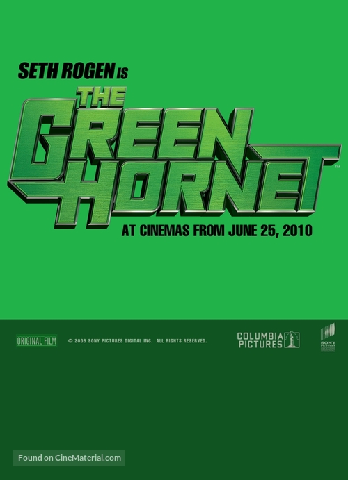 The Green Hornet - poster