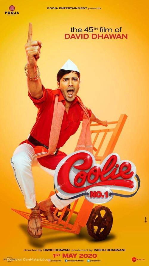 Coolie No. 1 - Indian Movie Poster