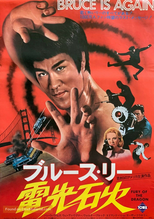 Fury Of The Dragon - Japanese Movie Poster