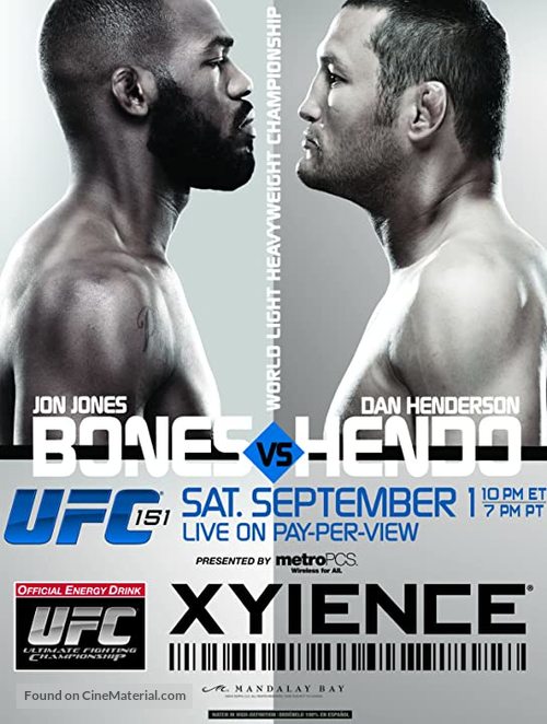 UFC 151: Jones vs. Henderson - Movie Poster