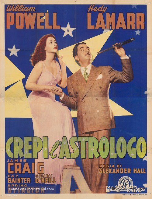 The Heavenly Body - Italian Movie Poster